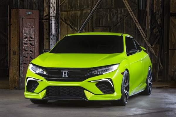 Honda trình làng bản concept Civic 2 cửa thiết kế mới 3