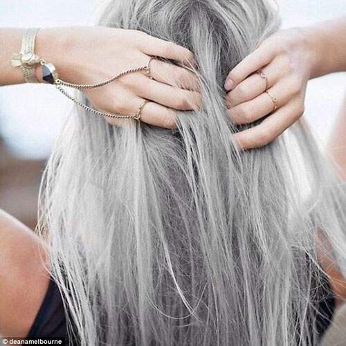 Dưới 30 tuổi, bạn có dám nhuộm tóc bạc? 18