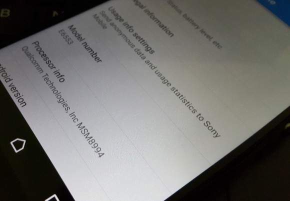 Sony Xperia Z4 tiếp tục rò rỉ ảnh thực tế 3