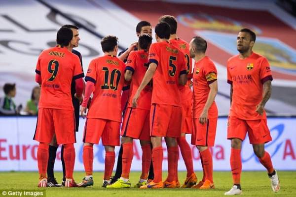 Barca duy trì cách biệt 4 điểm với Real sau chiến thắng 1-0 7