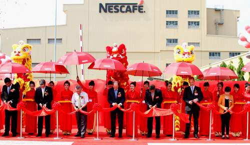 Nestle khánh thành nhà máy sản xuất cafe khử caffeine 80 triệu USD 2