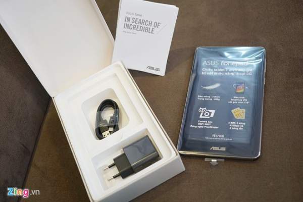 Mở hộp Asus FonePad 7: Thiết kế cao cấp, giá 4,5 triệu đồng 2