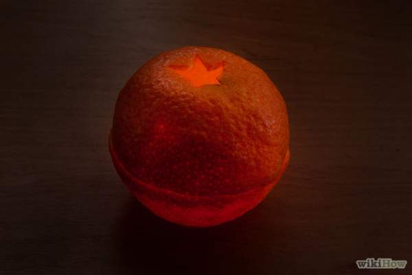 Cách làm nến handmade bằng quả cam đẹp mà độc 12