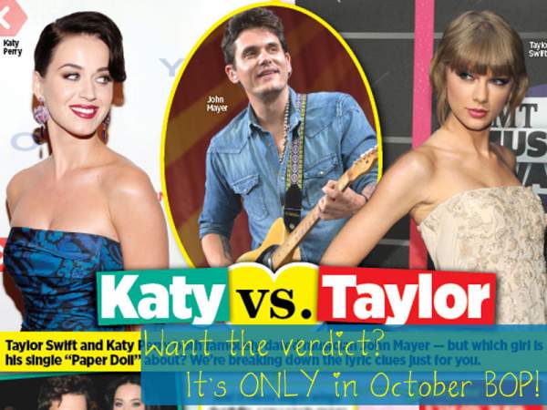 Katy Perry căng thẳng với Taylor Swift tại Billboard 2