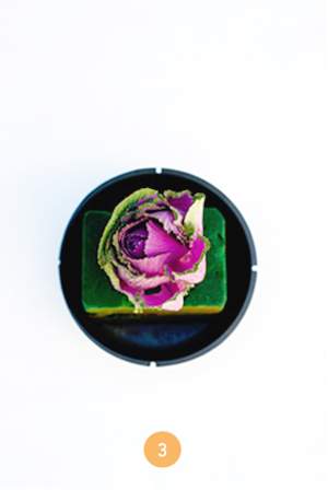 Cách cắm hoa bằng đĩa trang trí bàn ăn tuyệt đẹp 4