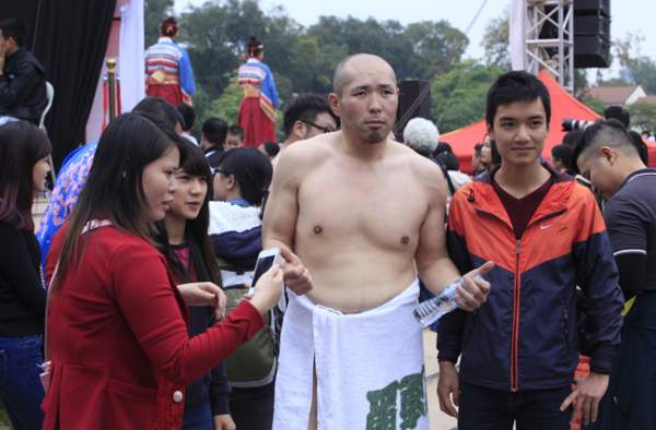 Xem võ sĩ Sumo Nhật Bản thi đấu ở Hà Nội 10