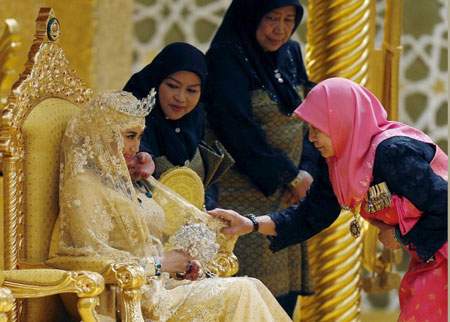 Đám cưới vàng của hoàng gia Brunei 8