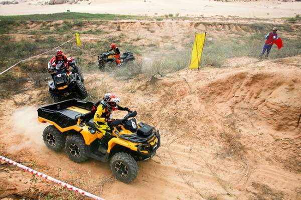 Lần đầu tiên Việt Nam tổ chức giải đua xe ATV 4