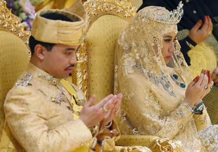 Đám cưới vàng của hoàng gia Brunei 6