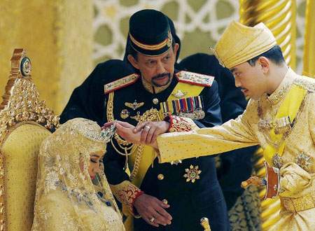Đám cưới vàng của hoàng gia Brunei 10