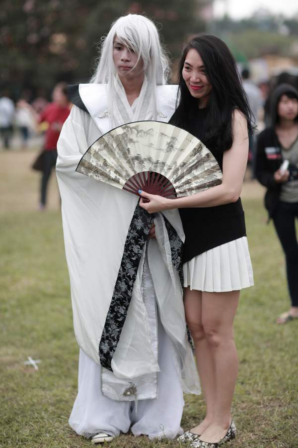 Những màn cosplay gây xôn xao ở lễ hội anh đào 4