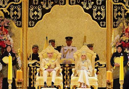Đám cưới vàng của hoàng gia Brunei 4
