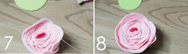 3 cách làm hoa vải dạ cực dễ mà bạn chưa biết 2