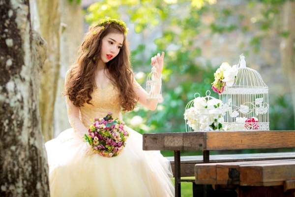 Elly Trần làm cô dâu xinh đẹp 8