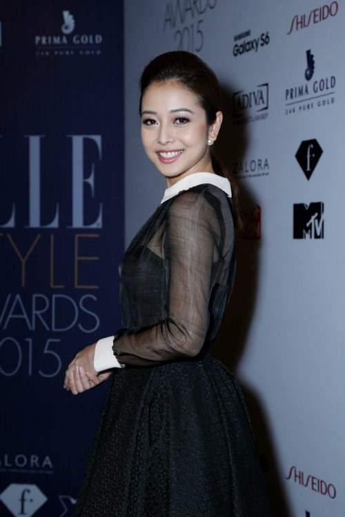 Angela Phương Trinh diện thời trang "lạ" đến "Elle Style Awards 2015" 7