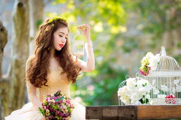 Elly Trần làm cô dâu xinh đẹp 9
