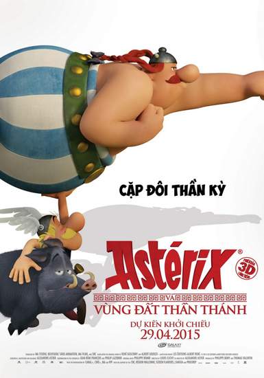 Phim hoạt hình về chiến binh Pháp "Astérix" đến Việt Nam 2