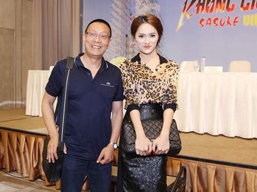 Hương Giang Idol thích thú khi gặp gỡ MC Lại Văn Sâm 3