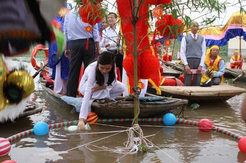 Độc đáo nghi lễ rước nước tại Ninh Bình 5