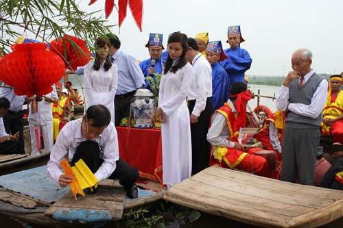 Độc đáo nghi lễ rước nước tại Ninh Bình 4