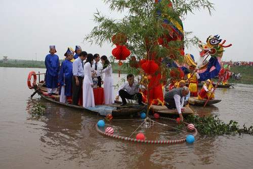 Độc đáo nghi lễ rước nước tại Ninh Bình 3