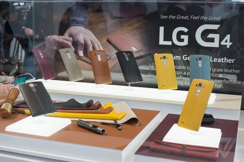 Cận cảnh LG G4 dùng mặt lưng bằng da 11