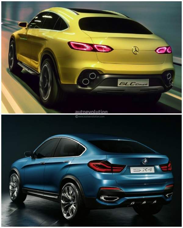 Mercedes GLC Coupe và BMW X4: cuộc đối đầu tiếp diễn 3