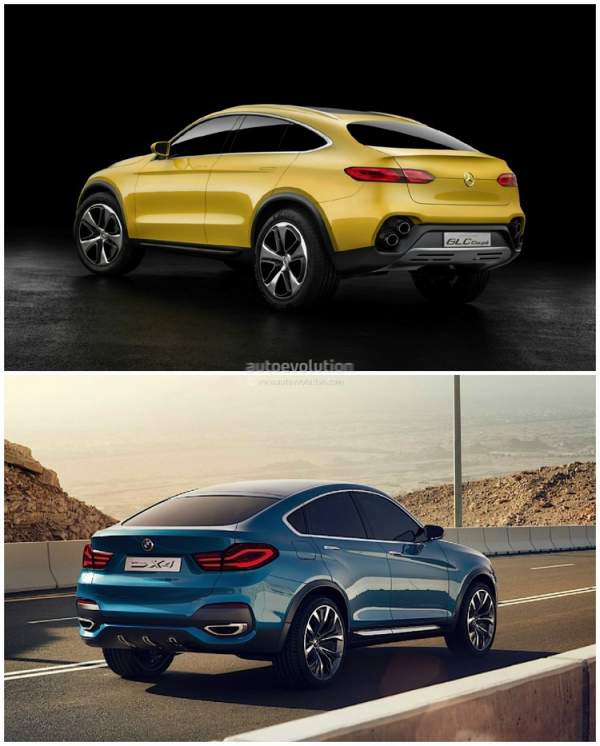 Mercedes GLC Coupe và BMW X4: cuộc đối đầu tiếp diễn 2