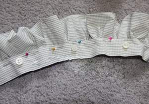 Cách may áo sơ mi bèo nhún tuyệt đẹp từ áo cũ của bố 7