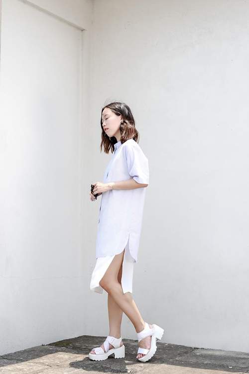 Sắc màu đen - trắng ngập tràn street style Việt 6