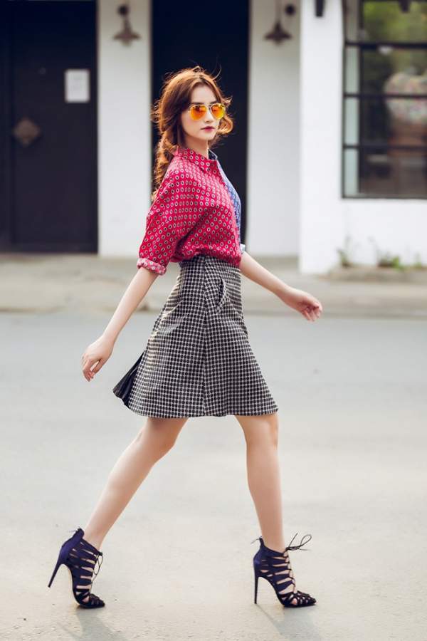 Trúc Diễm cuốn hút với street style xuống phố 7