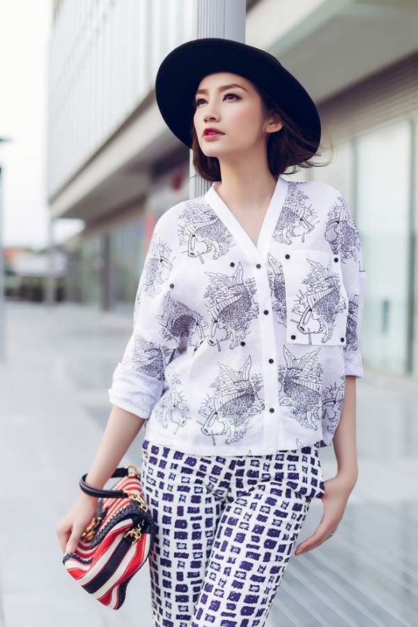 Trúc Diễm cuốn hút với street style xuống phố 11