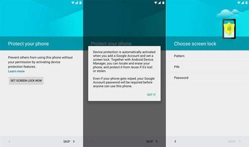 Khám phá tính năng Device Protection trong Android 5.1 2