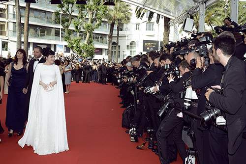 Lý Nhã Kỳ hội ngộ Phạm Băng Băng trên thảm đỏ Cannes 12