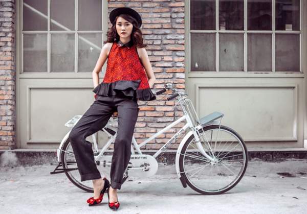 Gợi ý street style xuống phố ngày hè cùng xe đạp 4