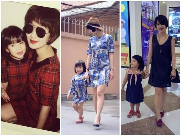 Những bà mẹ Vbiz khéo làm stylist cho con gái 12