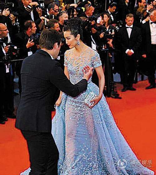 Lý Băng Băng 7 lần "bị đuổi" khỏi thảm đỏ Cannes 2015 3