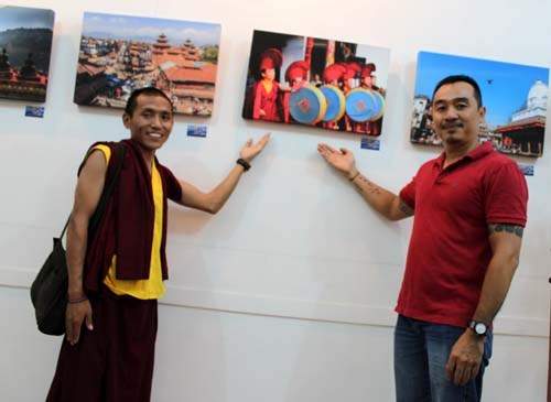 Nhà sư Nepal trong triển lãm tranh tại Việt Nam: "Tôi như trở về nhà mình" 2