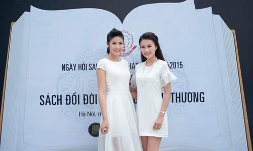 Hoa hậu, Á hậu Việt đọ sắc trắng ở sự kiện 3