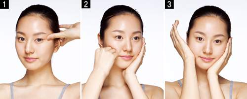 “Cải lão” da mặt bằng cách massage kiểu Hàn 6