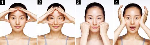 “Cải lão” da mặt bằng cách massage kiểu Hàn 18