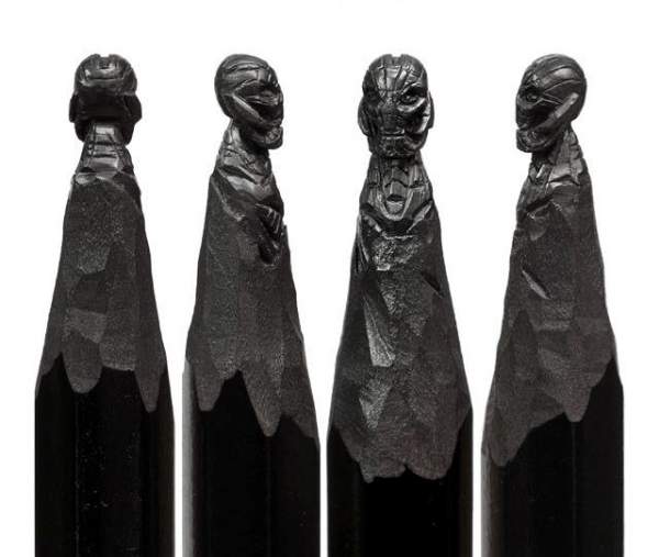 Loạt tác phẩm khắc ngòi bút chì thu hút dân mạng 5
