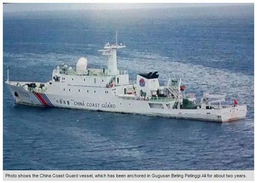 Malaysia phản đối tàu hải cảnh Trung Quốc neo đậu trái phép 2
