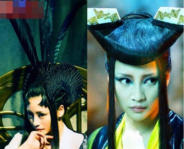 Kiều nữ Hoa ngữ mất điểm vì kiểu tóc "thảm họa" trong phim 4