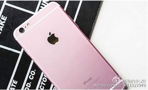 Lộ diện phiên bản iPhone 6S màu hồng 5