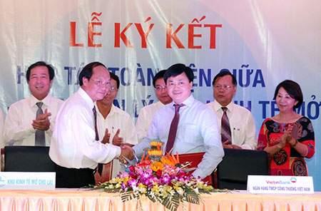VietinBank hợp tác toàn diện với BQL Khu kinh tế mở Chu Lai 2