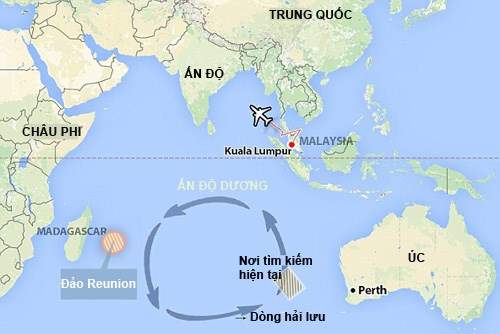 Mảnh vỡ nghi của MH370 cho thấy Úc có thể đã tìm sai chỗ 3