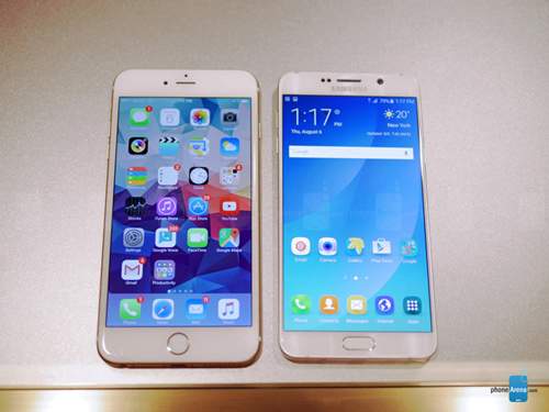 Trận chiến giữa 2 “siêu” phablet: iPhone 6S Plus và Galaxy Note 5 2