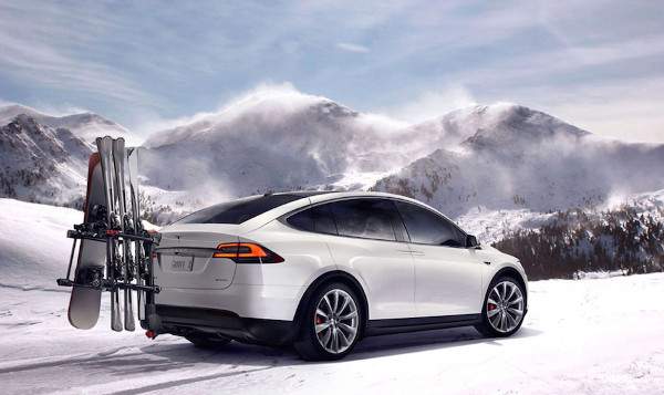 Tesla Model X chính thức ra mắt xe SUV chạy điện 4