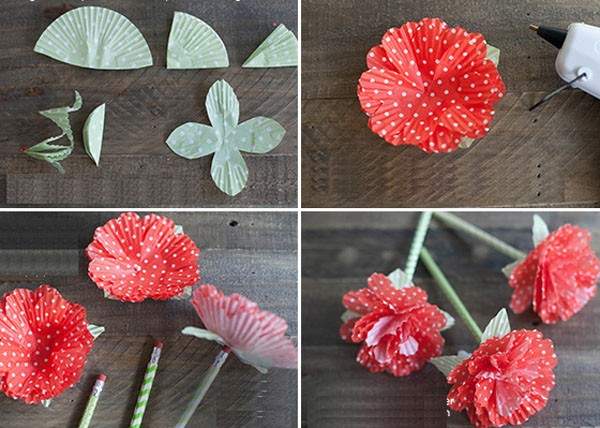 Rảnh tay học 4 cách làm hoa giấy "đơn giản như đan rổ" 7